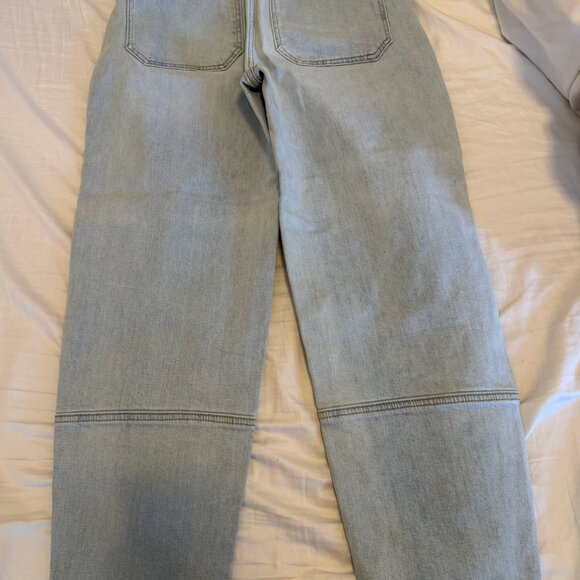 Everlane Utility Barrel Jean in Fog (EUC) - Picture 4 of 5